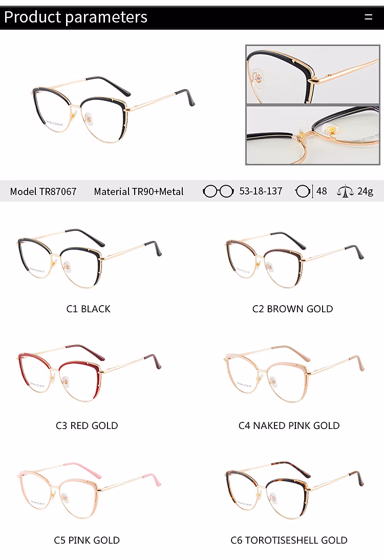 Trendy New Cool Round Kids Eyewear Blocking Blue Glasses Light and Tr Frame Eyeglasses for Women