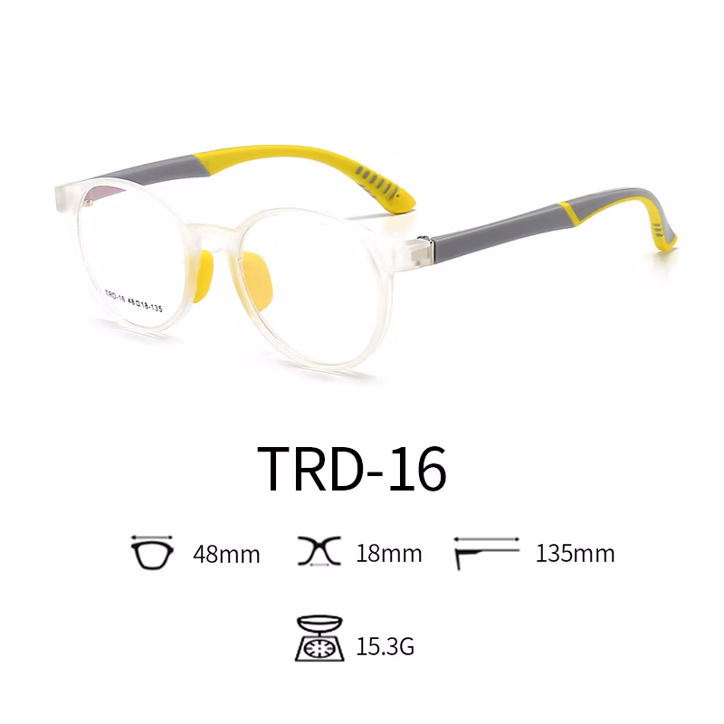 2020 Anti Blue Light Glasses Tpee Rubber Flexible Kids Optical Frame
