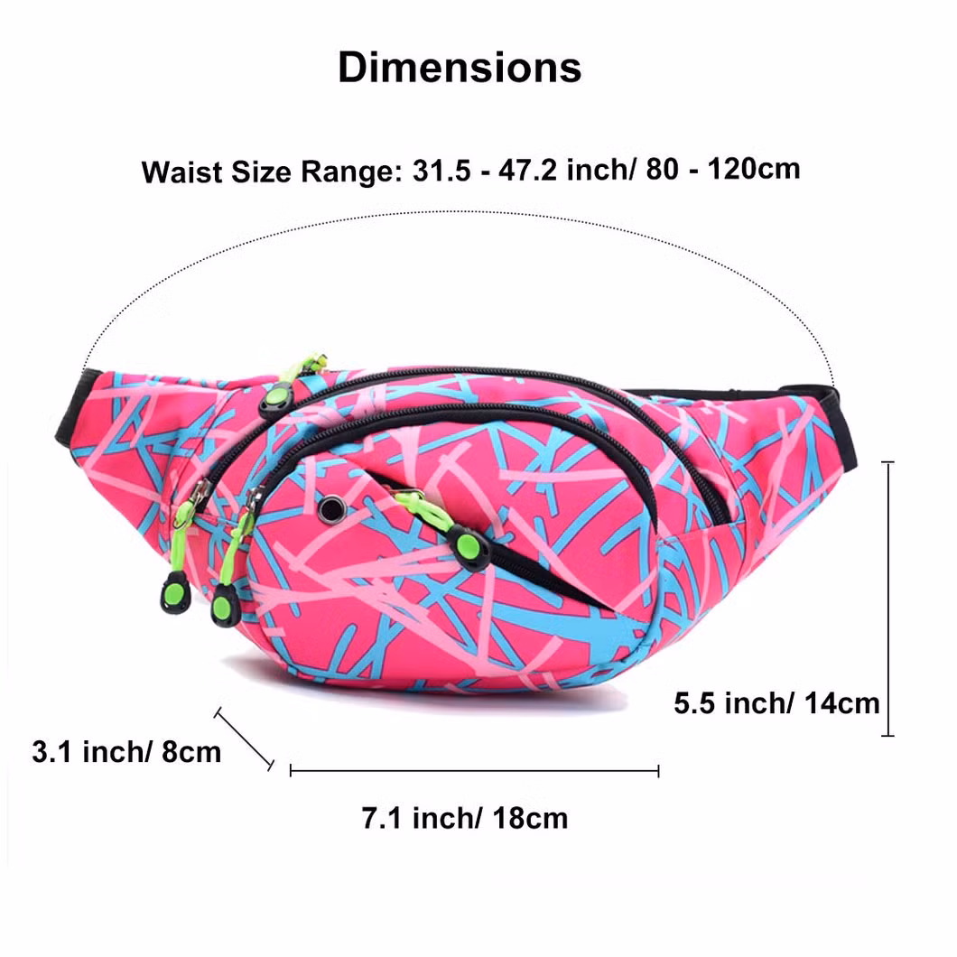 Wholesale Outdoors Running Workout Water Bottle Holder Exercise Gym Waist Pack Bag