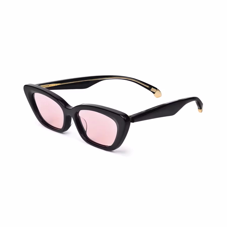 Yeetian Cute Small Cat Eye Gafas Frames Girls Everyday Wayfaring Acetate Sunglasses