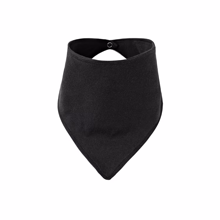Newborn Children Cotton Solid Color Bib Triangle Towel Drool Towel Bibs Baby Wear Baby Clothes Kids Wear