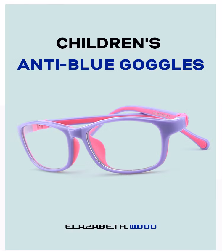 2020 New Silicone Game Anti-Blue Glasses for Children
