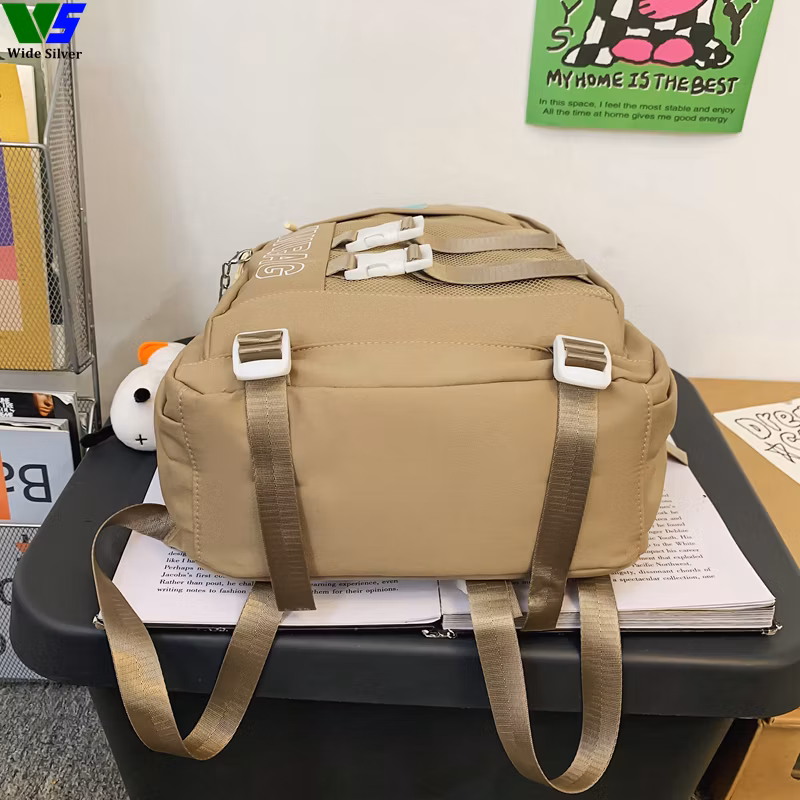 Wide Silver Special Offer Fashion Unisex School Backpacks China for Kids 2024