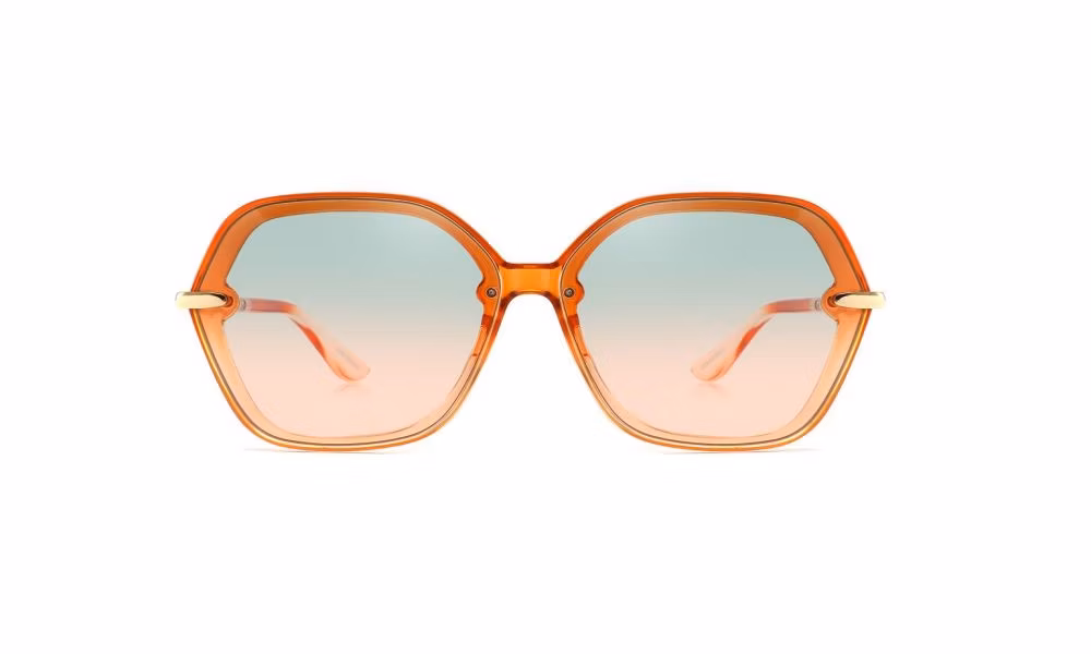 2024 New Arrival Hot Sale High Quality Full Rim PC Square Frame Fashion Unisex Sunglasses with 100% UV400 Polarized Lenses