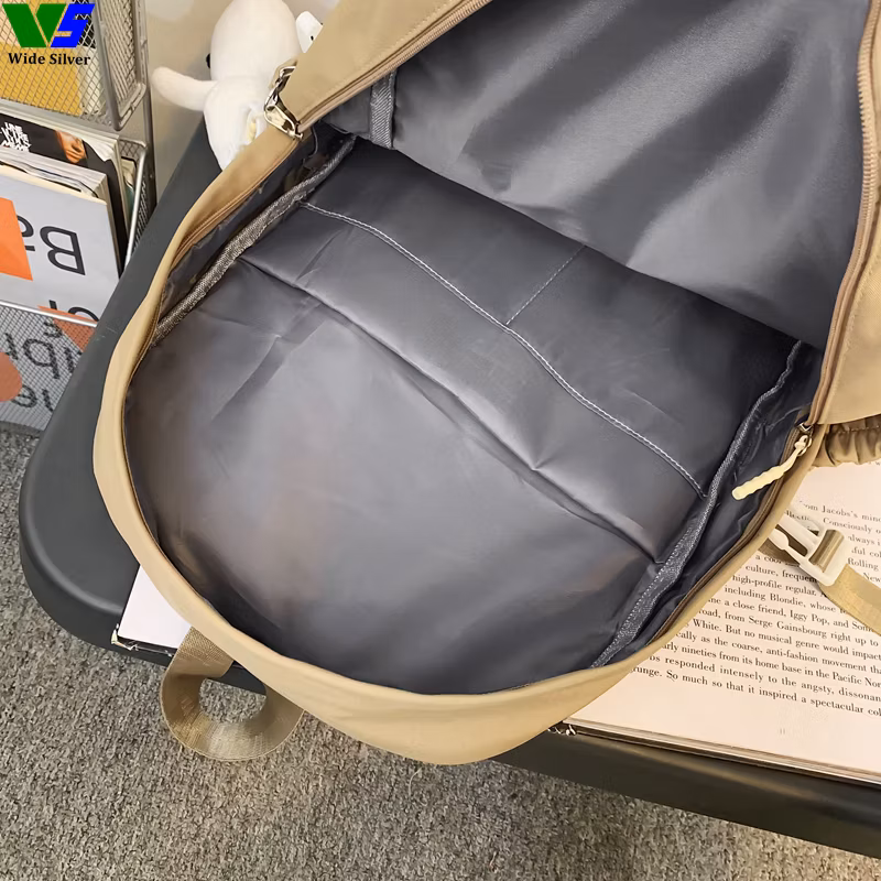 Wide Silver Special Offer Fashion Unisex School Backpacks China for Kids 2024