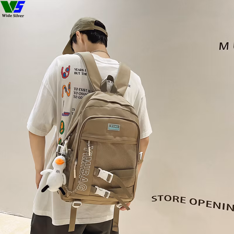 Wide Silver Special Offer Fashion Unisex School Backpacks China for Kids 2024