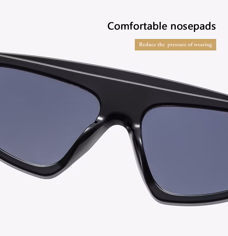 2024 High Quality New Color Unbreakable PC Custom Logo Trend New Fashion Sunglasses