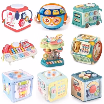 Battery Operated Cartoon Sunglasses Duck Toy Kids Plastic Animal Musical Toys Cute Baby Toys with Light Music and Spray Children Music Toys