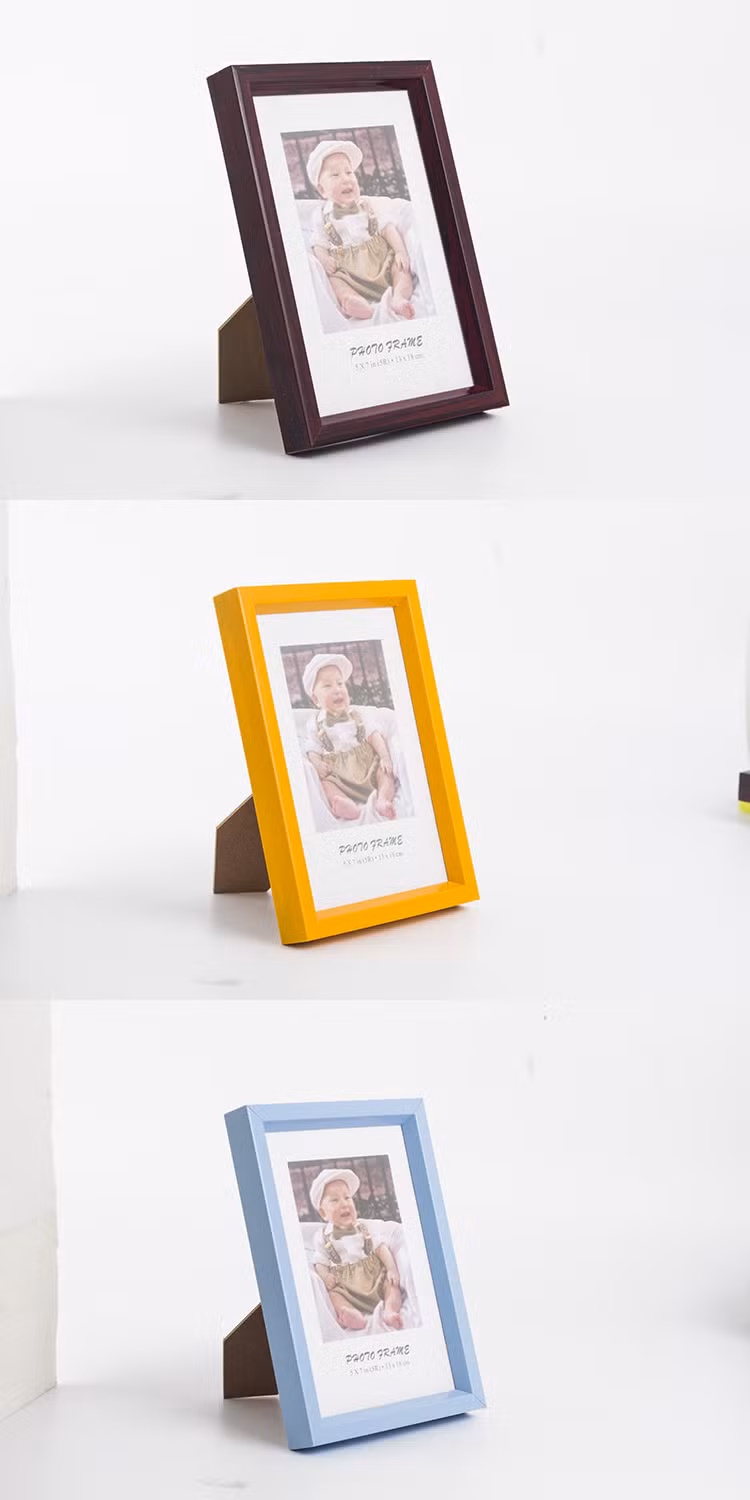 Albums&Accessories Children′s Puzzle Wall Photo Frame Black White Plastic Picture Photo Frame for Home Decor