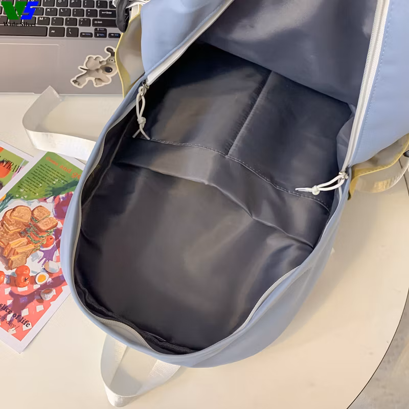 Wide Silver Favourite Schoolbags for Fashion Teens Girls Free Shipping 2024