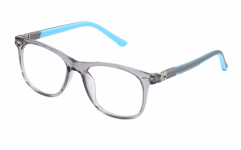 Crystal Rectangular Tr90 Anti Blue Light Optical Frames for Kids