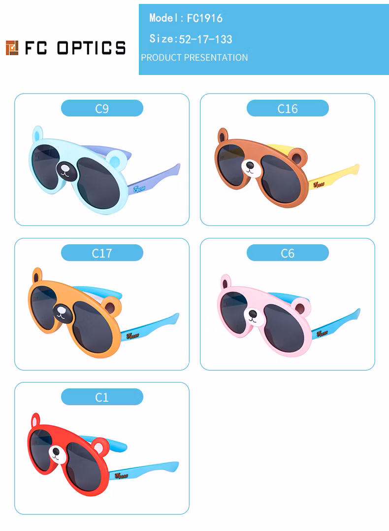 Fashionable Christmas Gift for Kids Sunglasses for Children No MOQ Polarized Sun Glasses