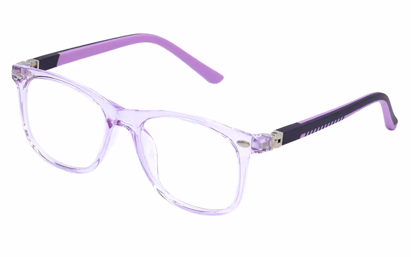 Crystal Rectangular Tr90 Anti Blue Light Optical Frames for Kids
