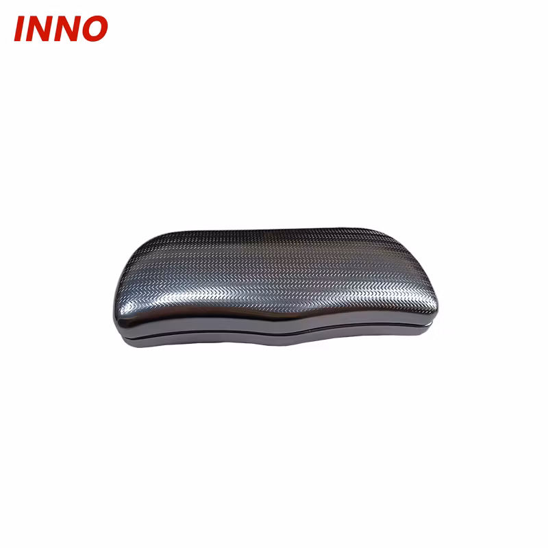 Inno-L011 Factory Direct Selling Fashion Wing Shaped New Aluminum Sunglasses Case Custom Logo Eco-Friendly