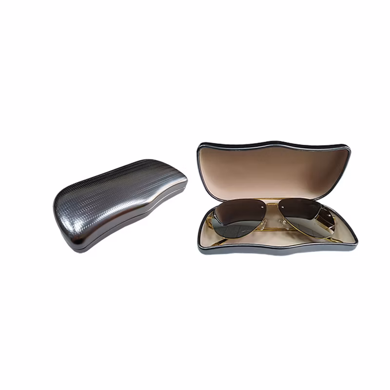 Inno-L011 Factory Direct Selling Fashion Wing Shaped New Aluminum Sunglasses Case Custom Logo Eco-Friendly