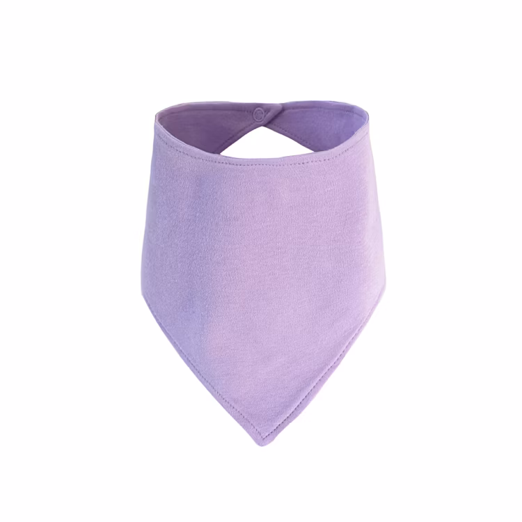 Newborn Children Cotton Solid Color Bib Triangle Towel Drool Towel Bibs Baby Wear Baby Clothes Kids Wear