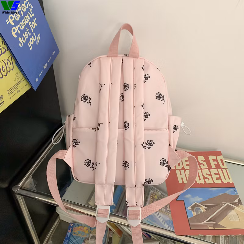 Wide Silver Special Offer Wholesale Kids Waterproof School Canvas Backpacks 2024