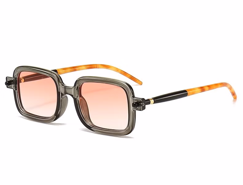 2024 Hot New Popular Square Frame Unisex Fashion UV Sunglasses for Men and Women