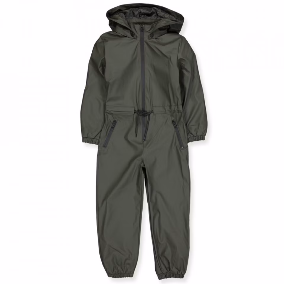 2024 Fashion Trend Kids Waterproof Clothing Romper Outdoor Rain Wear Coat Overall