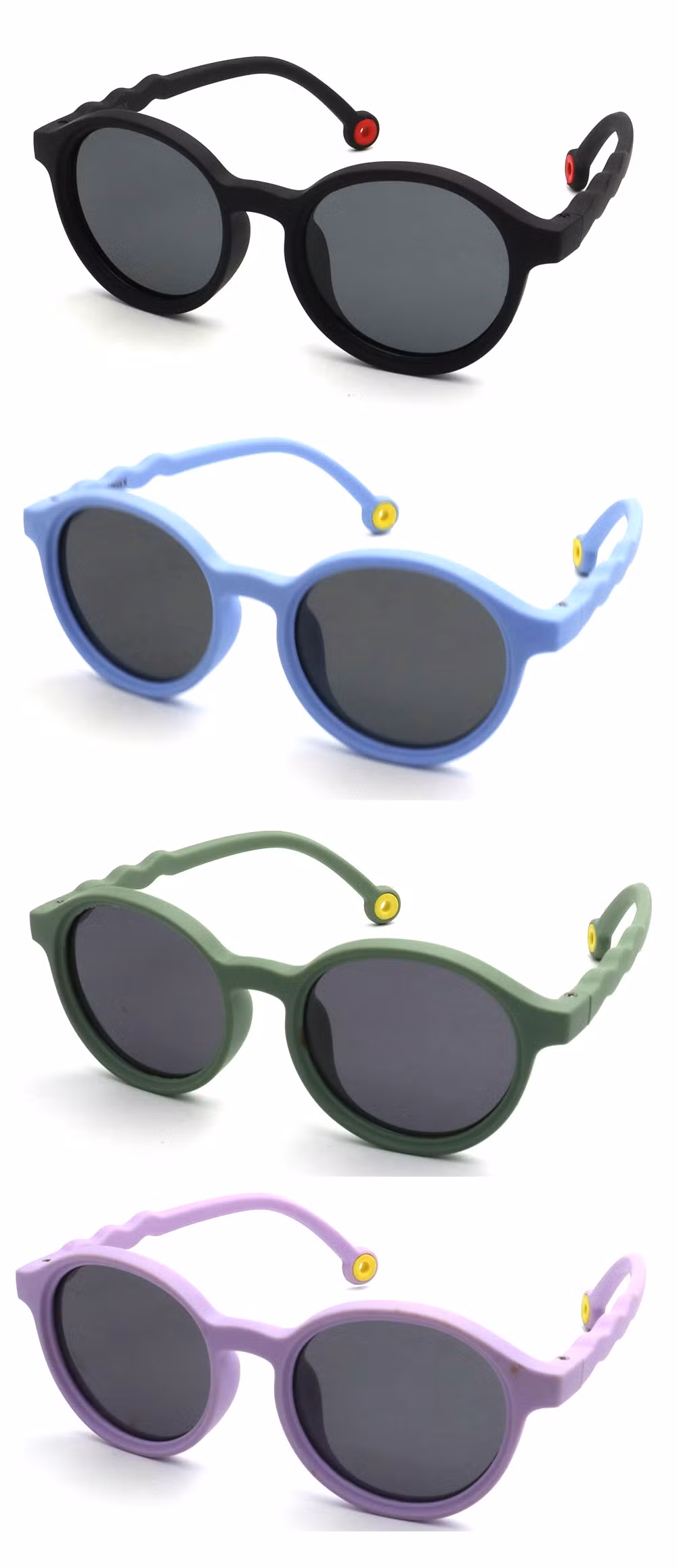 New Girl Boys Cute Sunglasses Kids Outdoor Children Round Frame