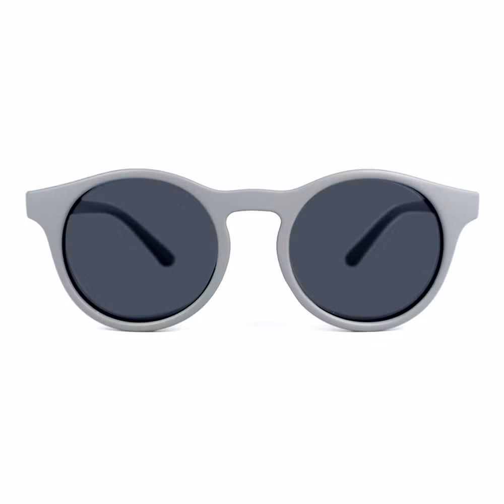 New Arrival Custom Logo Round Recycled Fashion Flexible Children Sunglasses