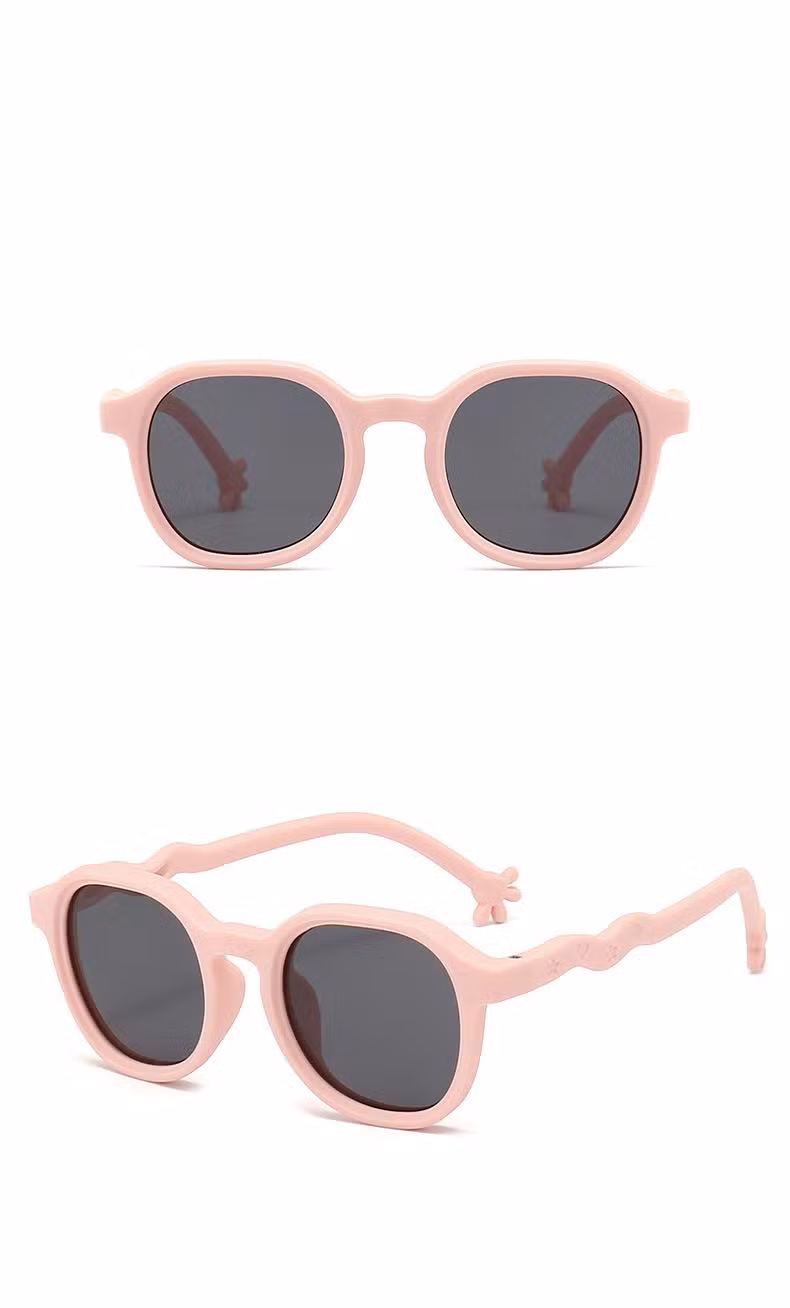 Unbreakable Polarized Kids Sunglasses Girls Child Tpee Flexible Children Sunglasses