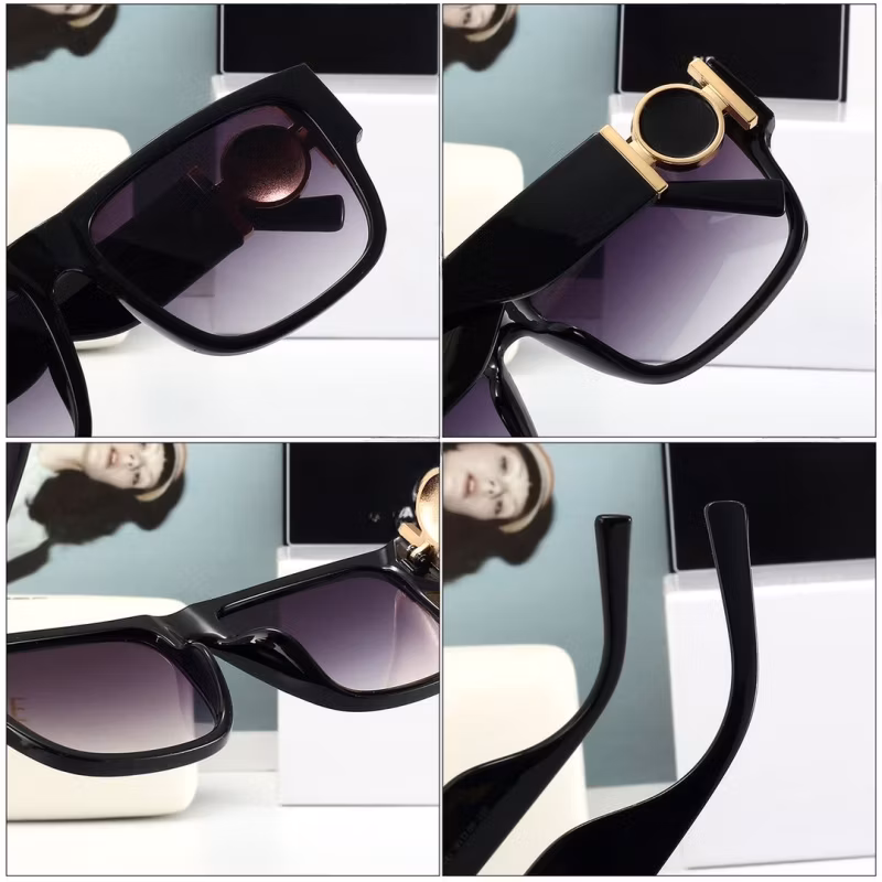 Fashion Frameless Sunglasses with Tassels Funny No Frame Sunglasses Decoration Retro Glasses