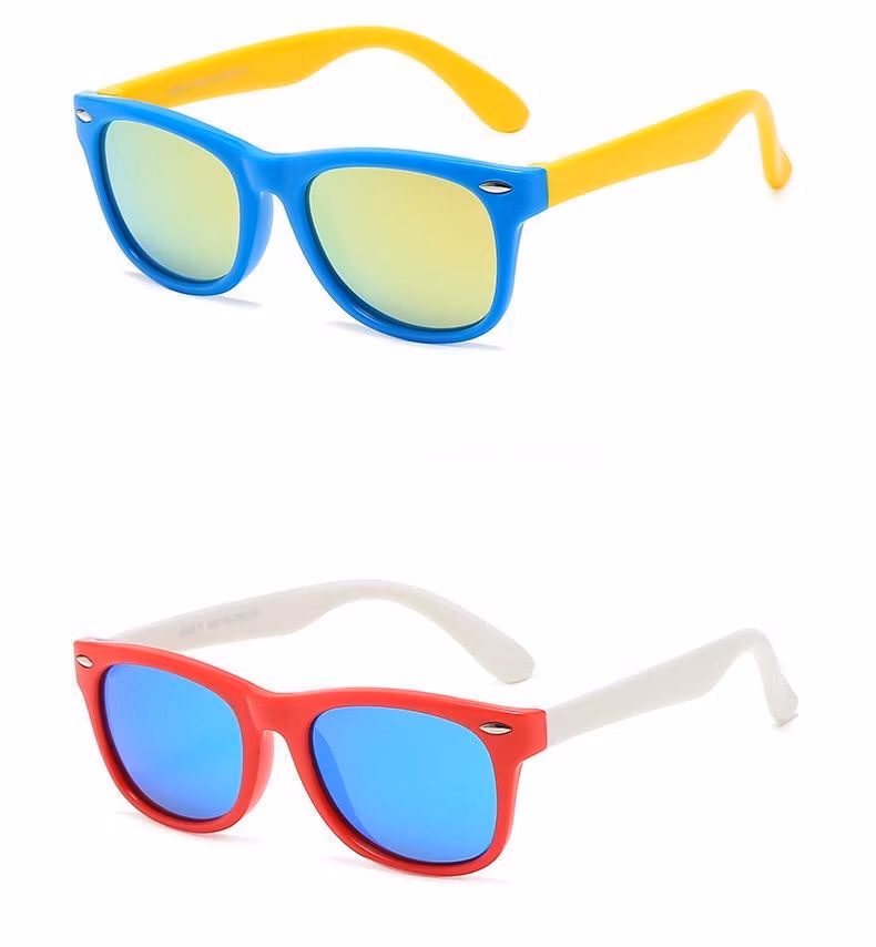 Classic Shape Unisex Kids Sunglasses Tpee Polarized UV400 Sunglasses