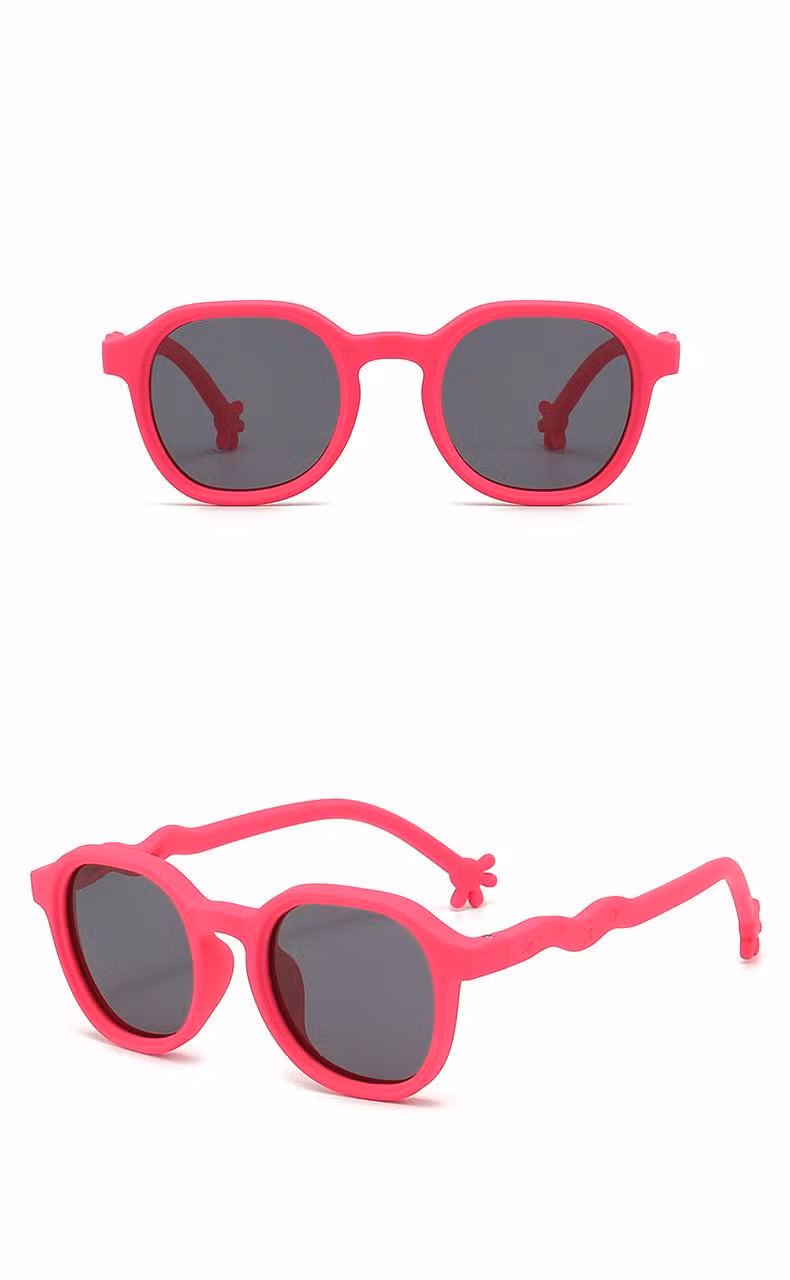 Unbreakable Polarized Kids Sunglasses Girls Child Tpee Flexible Children Sunglasses