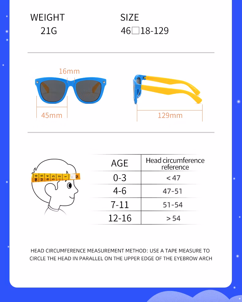 2023 New Kids Children Plasticuv400 Outdoor Baby Shades Sunglasses