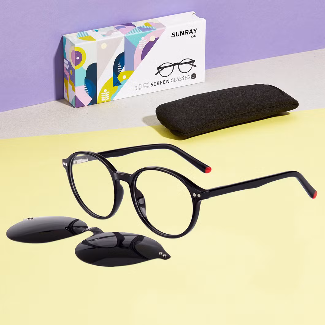 High Quality Hand Made Round Children Acetate Optical Eyeglasses Frames