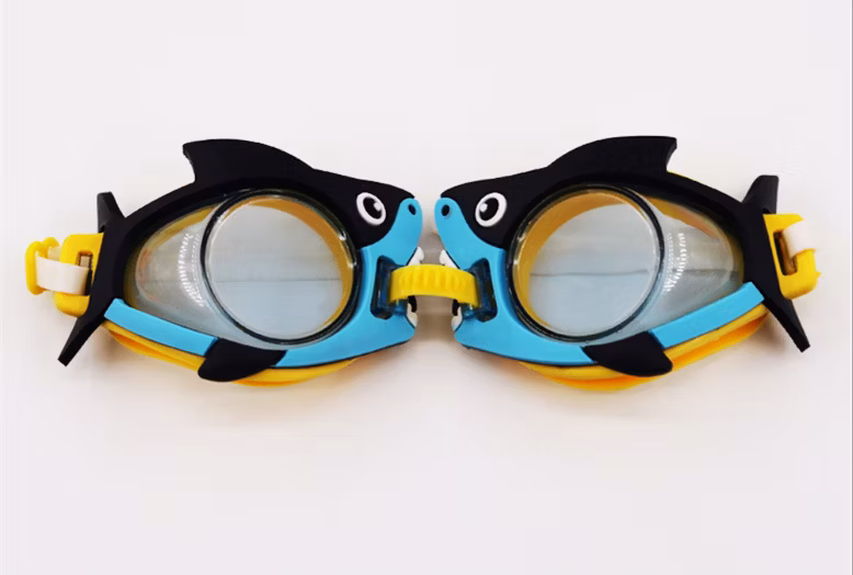 Cartoon Glasses Kids Boys Girls Outdoor Anti Fog Waterproof Goggles Summer Adjustable Buckle Children Swimming Glasses Cute New