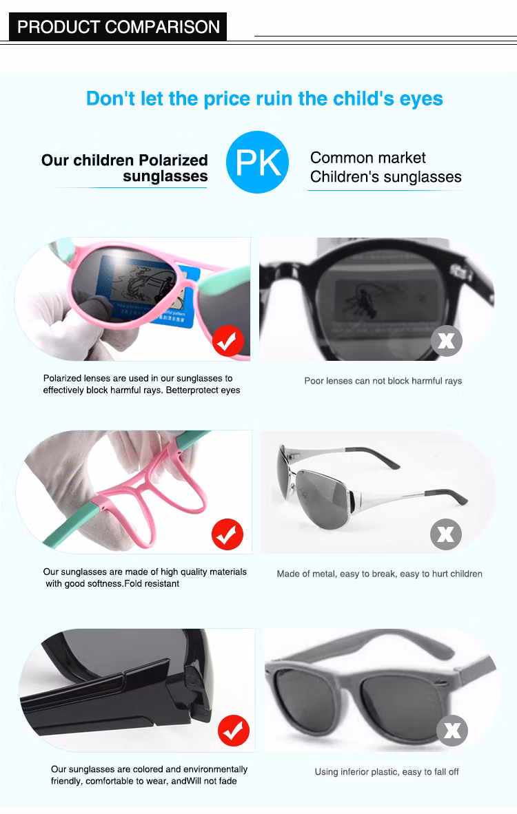 Tac Polarized UV400 Mirrors Sunglasses for Boys and Girls