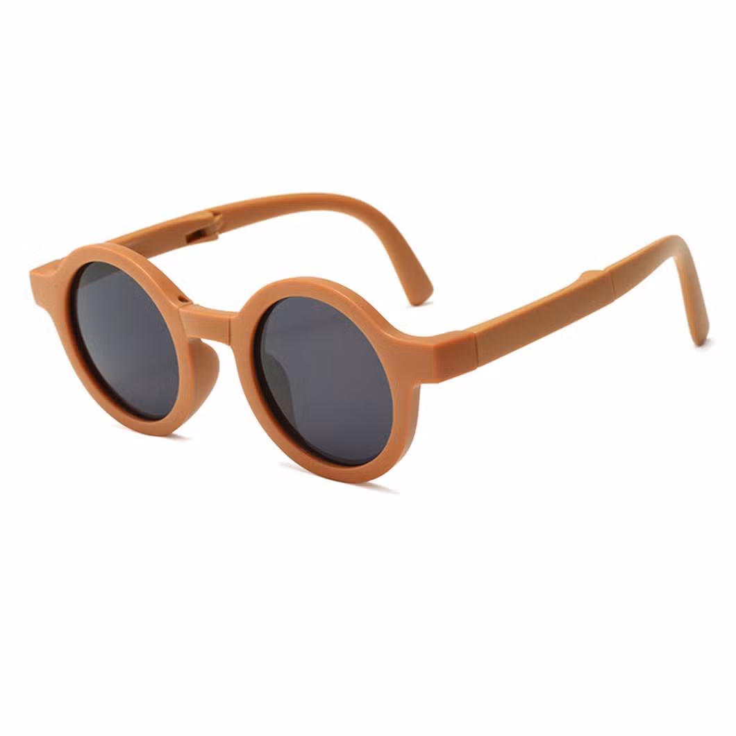 Tpee Kids Eyewear Cheap Boys Girls Sunglasses Small Cute Round UV400 Sun Shades Glasses for Children