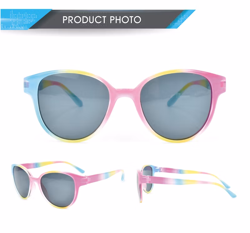 Pilot Optics Hot Selling Cat Eye Children Colorful Good Quality Kids Sunglasses