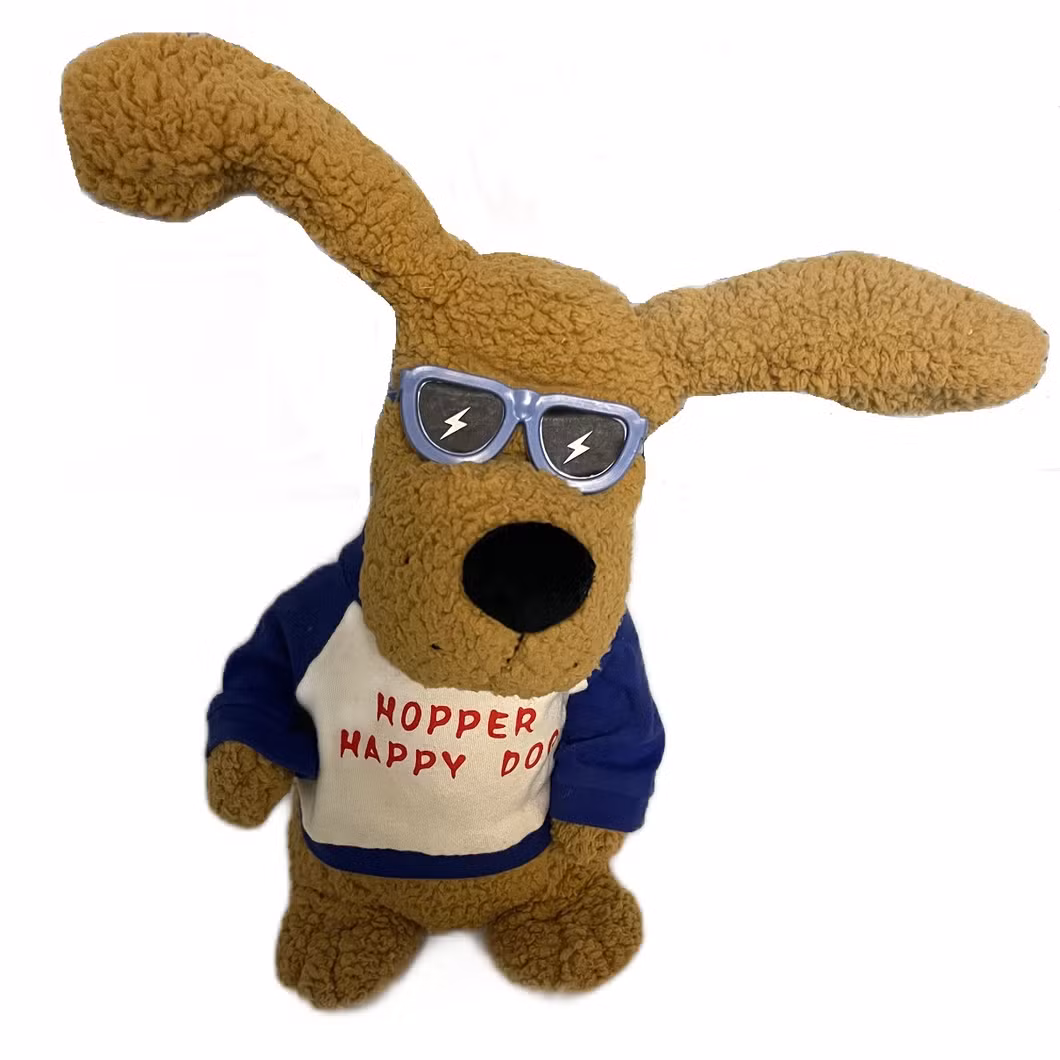 Custom Stuffed Soft Kids Baby Singing Dancing Plush Dog Toy Doll Factory