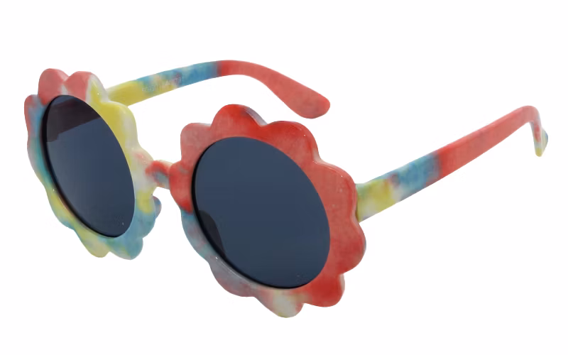 New Arrival Wholesale Candy Color Square Frame Kids Outdoor Sunglasses