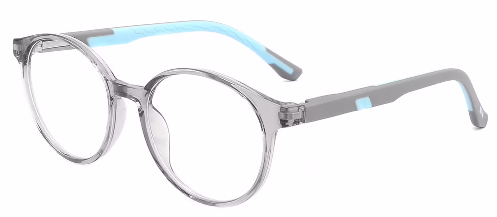 2023 Flexible Small Round Frame Tr90 Kids Eyewear Frame Fashionll Silicone Children Eyewear in Stock