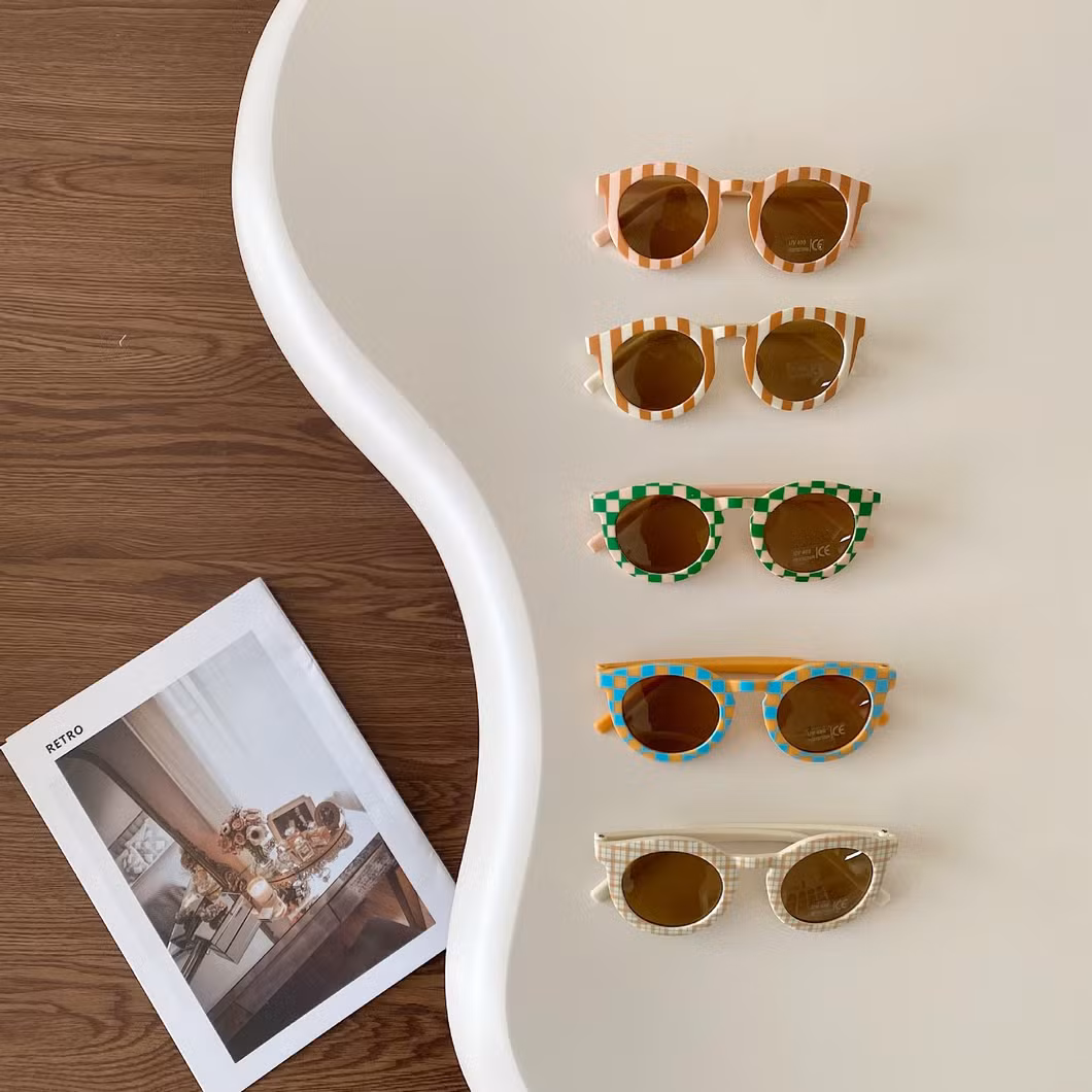 2023 UV Protection Classic Children Eyewear Kid Luxury Sunglasses