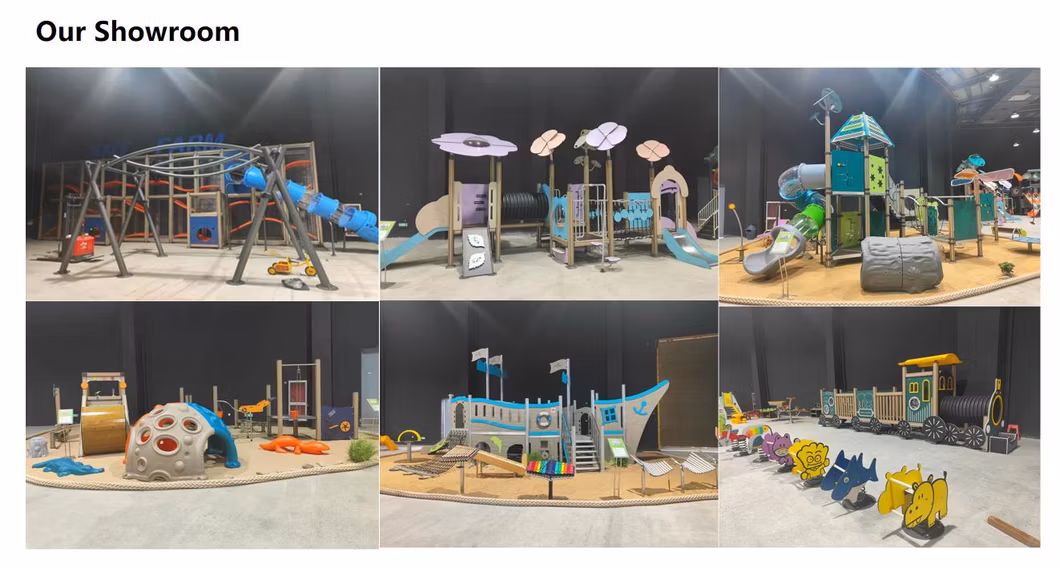 2024 Kaiqi Outdoor Play Equipment for Children’ S Parks with Slides and Tube