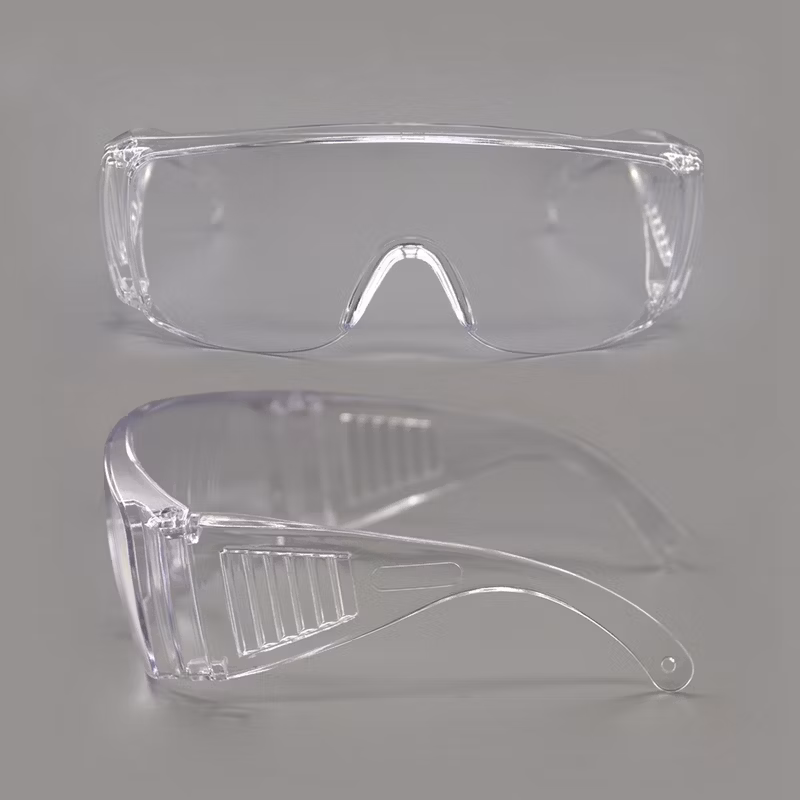 Fashion Large Frame Children Outdoor Sport Sunglasses Face Screen Transparent Anti Fog Kids Safety Glasses