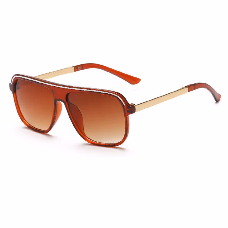 Trending Children Sunglasses Kids High Fashion Rectangle Boy Sunglasses