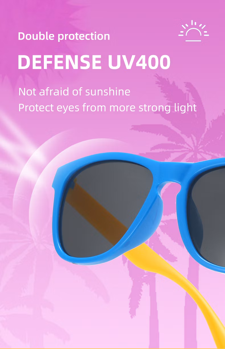 PC UV400 Cheap Kids Sunglasses Youth Outdoor Protection Sunglasses