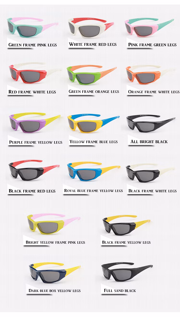 Tac Polarized UV400 Mirrors Sunglasses for Boys and Girls