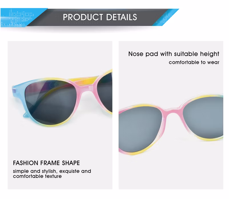 Pilot Optics Hot Selling Cat Eye Children Colorful Good Quality Kids Sunglasses