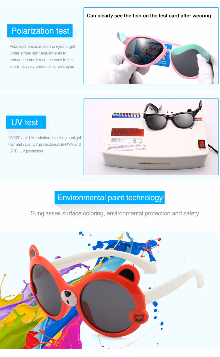 2020 New Cartoon Children′s Sunglasses Fashion Polarized Custom Sunglasses Factory Direct Spot Wholesale