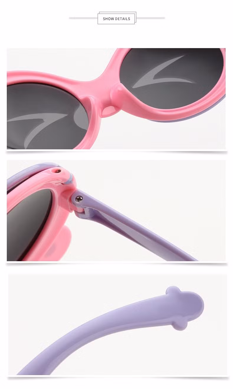 2022 New Children′ S Sunglasses Flip Polarized Sunglasses