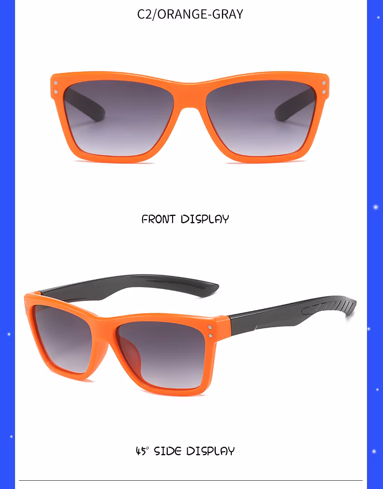 Cheap Wholesale Rectangle Frame Baby Girls Boys Kids Sunglasses PC Children Sun Glasses AC Unisex Fast Delivery