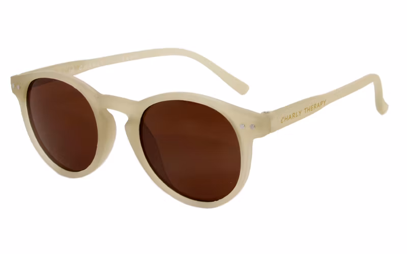 Lovely Baby Beach Style Colorful Printing Oval Frame Sunglass for Kids
