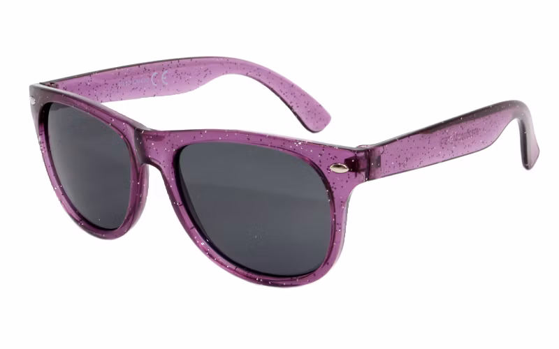 2023 New Design Lovely Shiny Leopard Square Frame Kid Sunglass